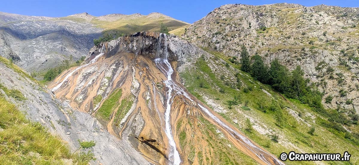 GR54 Etape 6 - Cascade la Fontaine pétrifiante